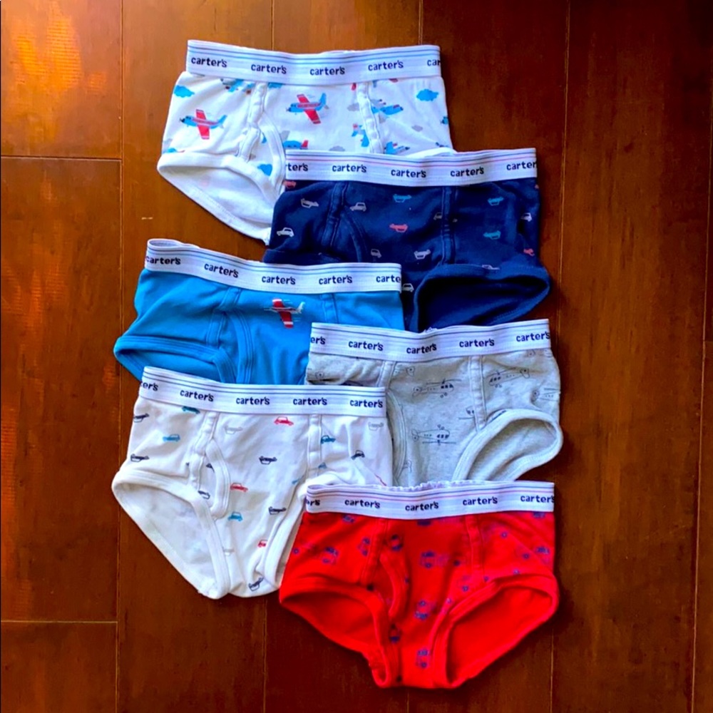 Boys 4/5 Carter’s Underwear Bundle GUC